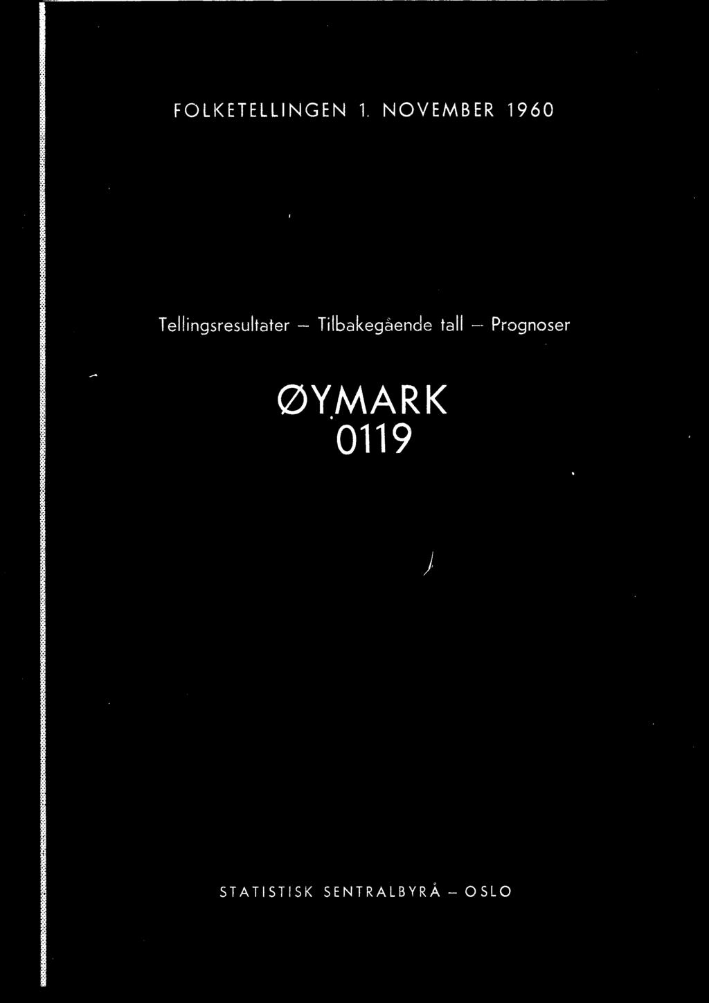 Prognoser ØYMAR 09