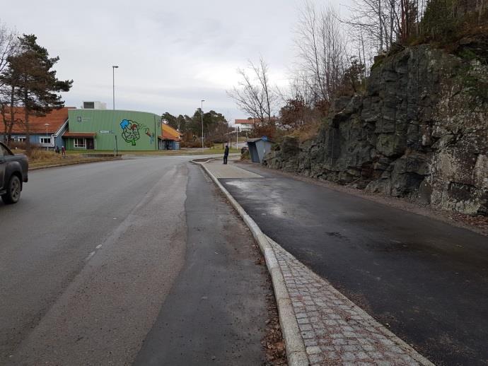 Vågsbygdveien v/ Andøya Før Etter Hellemyr