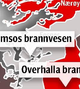Frøya: Brannvesenet på Frøya I mange av tilsynsrapportene brannsjef,mener DSB. fulltidsbrannvesen.