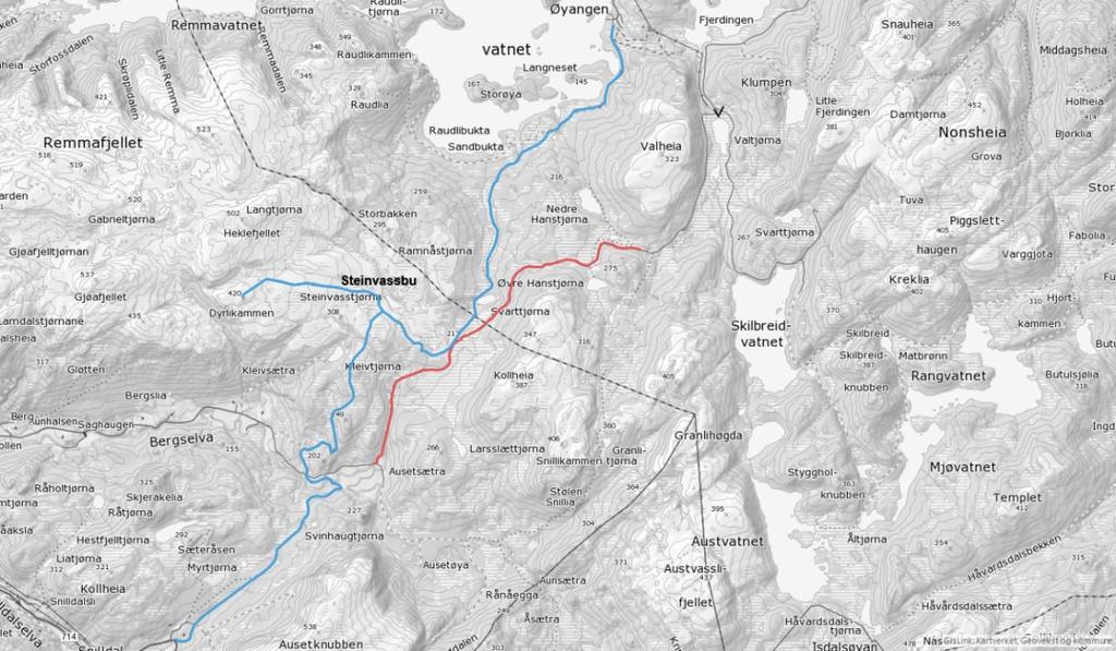 Dyrlikammen og Bergsdalen er viktige utfartsområder sommer som vinterstid, hovedsakelig med brukere fra Snillfjord og Agdenes.