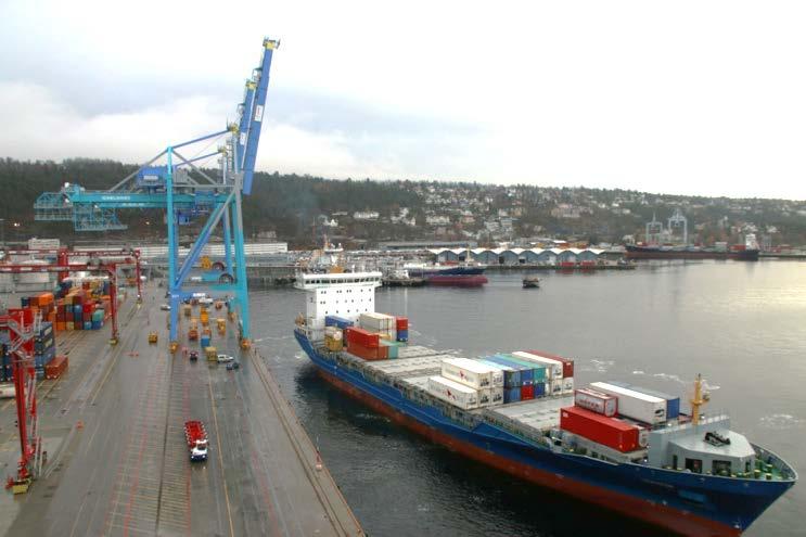 000 tonn CO2 er hele klimafotavtrykket i Oslo havn inkludert all aktivitet i Oslo Havn KF (1%), all transport og terminaldrift