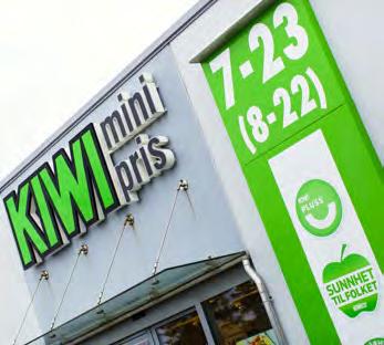 effektiv og stikker du innom Kiwi for å handle dagens middag.