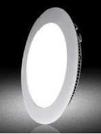 LED Panel (Q/QP) 5 Ramme i aluminium Matt opal høytransparent akrylplate.