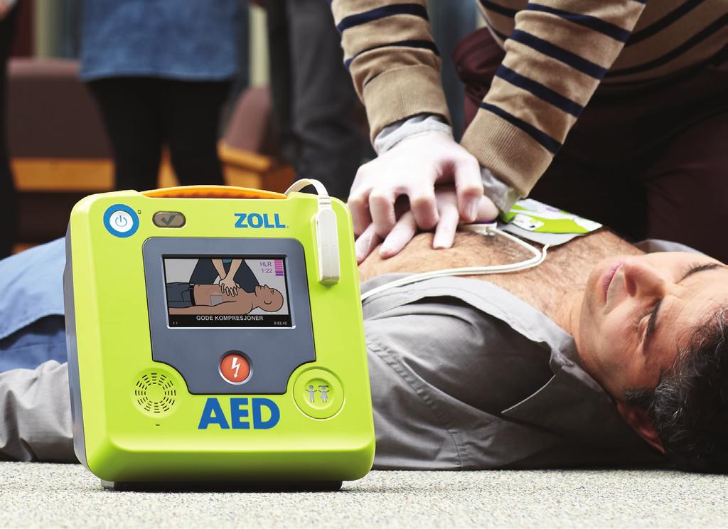 Forskning har vist at ZOLLs defibrillatorer med Real CPR Help som gir