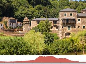 DAG 10 Søndag 1. april Villfranca del Bierzo Sarria ca 72 km 1420 høydemeter Etter frokost starter vi på dagens 72 km lange etappe.