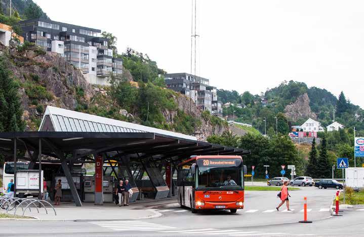Loddefjord terminal 2014 4 PLAN- OG UTREDNINGSTEMA Målsettingen med kommunedelplanen, er å anbefale kollektivsystem mellom Bergen sentrum og Bergen vest.