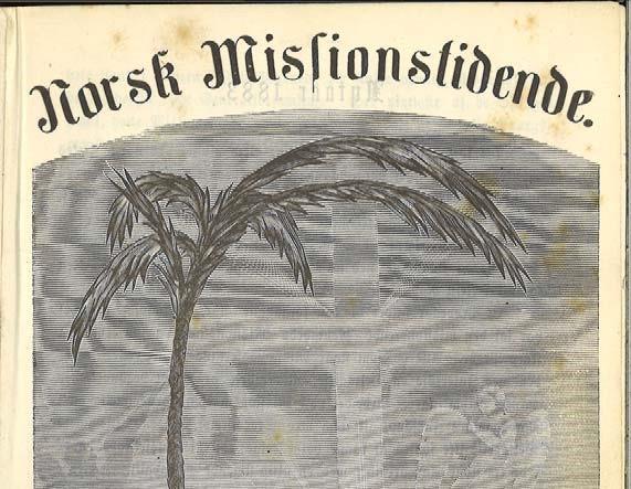 Dette ble til «Missionstidende» i 1845.