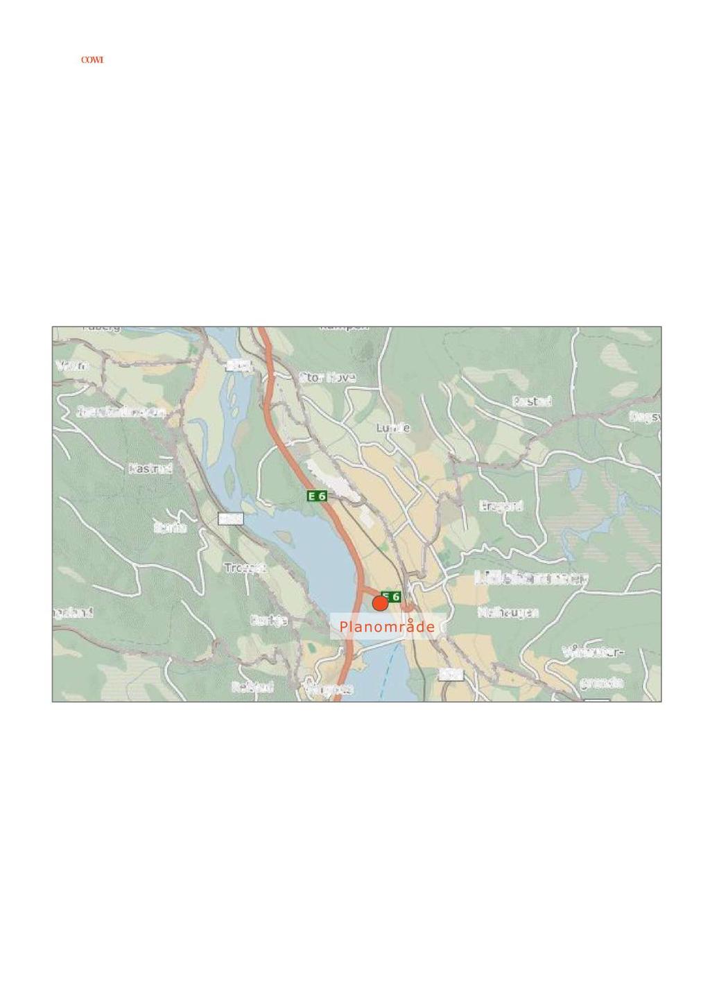 2 TRAFIKKVURDERING STR ANDPARKEN LILLEHAM ME R 1 Innledning COWI har på oppdrag fra Lillehammer Strandpark gjort en trafikkvurdering for et planforslag for utbygging av