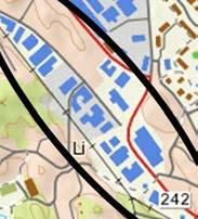 Planområdet er markert i Figur 1. Figur 1. Utsnitt som viser plassering av planområdet i Åsane (fra www.norgeskart.no).