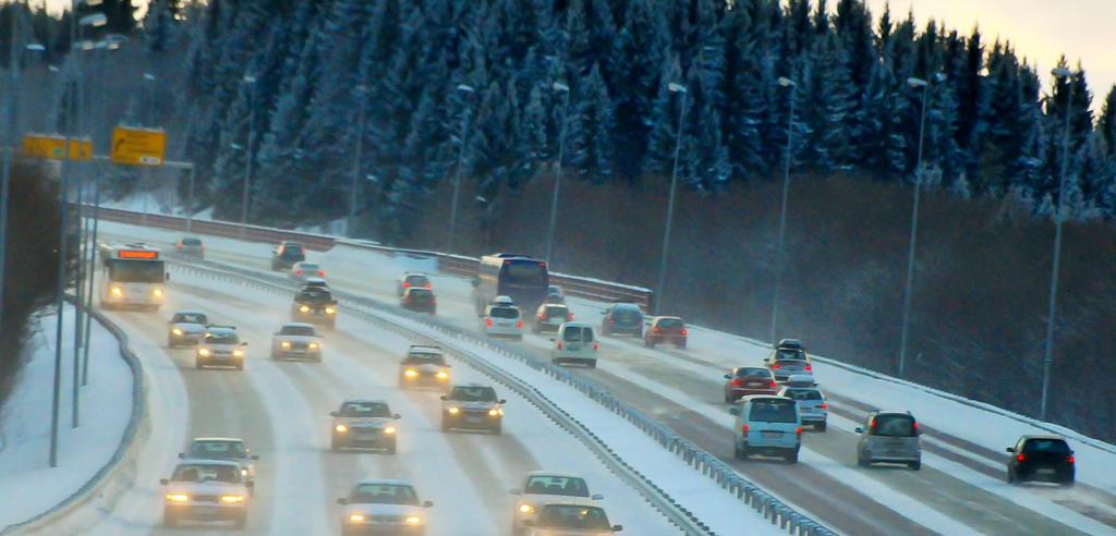 Vinterdrift av høytrafikkerte veger