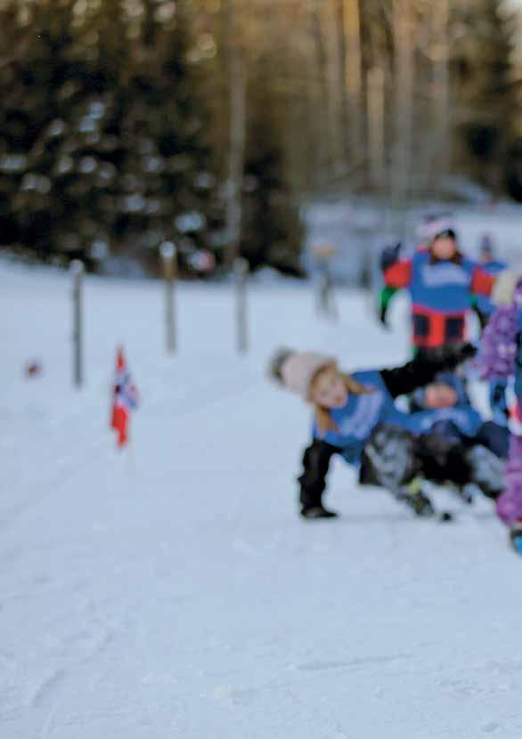 VERDT Å VITE LEDSAGERE Barnehagen/SFO/AKS bør stille med minimum en ledsager pr. 10 barn. Det er ønskelig at alle ledsagere deltar aktivt med ski på beina.