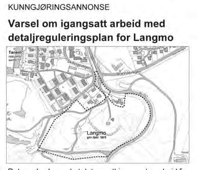 Detaljreguleringsplan for Langmo 4. SAMRÅDS- OG MEDVIRKNINGSPROSESS 4.1. Kommunal medvirkning Det ble avholdt oppstartsmøte med Klæbu kommune den 3. februar 2014.