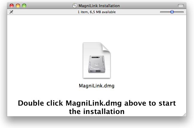 8. For Mac På de følgende sidene finner du en beskrivelse av hvordan du installerer og bruker MagniLink S-programvaren på en Mac-maskin. Hvis du bruker en PC, kan du gå til side 13. 8.