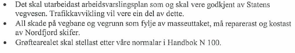 2 Rettigheter 2.1 Grunneieravtale Utvinningsrett er ervervet ved avtale med: Johannes Geir Dale 79/2 og 80/16 Grete Elin Sårheim 79/11 Odd og Gerd Nedberge 79/5,6.