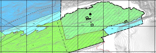 LNFR. Områdene følger planavgrensningen, men L2 er avgrenset 20 meter fra Atlanterhavstunellen. 12-5. Nr.