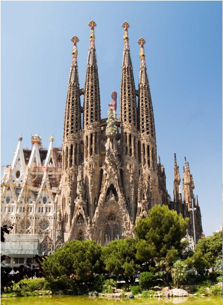 Art Nuvo vo [panija Arhitekturata na Antonio Gaudi, nakloneta kon ekspresionizmot, izvr{ila juri{ na site dotoga{ni principi na graditelskata umetnost.