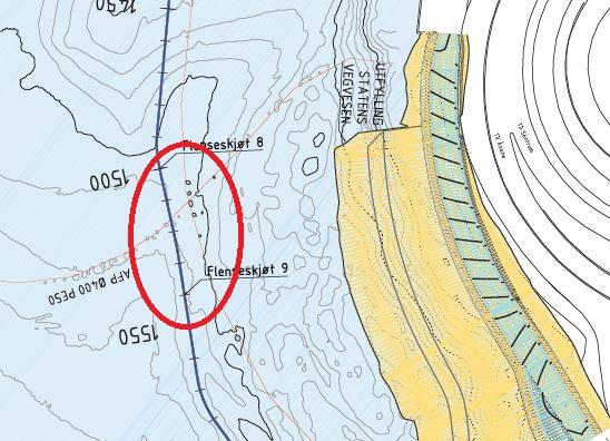 Søknad om endring av tillatelse I Store Lungegårdsvann skal en kommunal avløpspumpeledning på 400 mm krysses ved at den kommunale ledningen spyles ned i sedimentene over en strekning på 30 meter, og