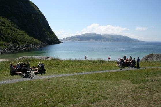 deltakere, våre verter (frivillig hjelpere) og ansatte ved Nordnorsk