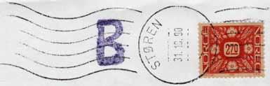 Stempel nr. 16 Type: I2?N Utsendt?? STØREN 2 Innsendt?? Registrert brukt fra 25.02.98 HAa Stempel nr. 17 Type: I2?N Utsendt?? STØREN 3 Innsendt?? Registrert brukt fra 29.01.96 HAa Stempel nr.