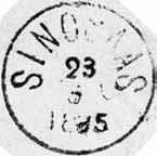 Stempel nr. 6 Type: I25N Utsendt?? ROGNES LP B Innsendt?? 7490 Registrert brukt 6-5-86 FH SINGSÅS SINGSAAS poståpneri, i annex til Holtaalen prestegjeld, ble opprettet ved Kgl. res. 17.09.