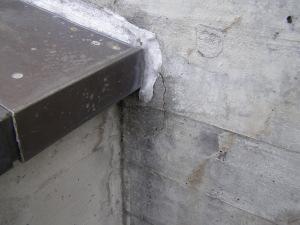 betongskader som følge av manglende beskyttelse