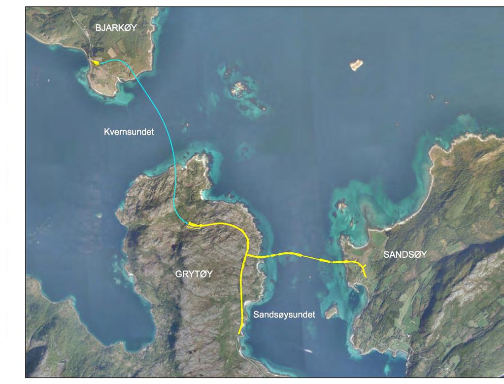 REGULERINGSPLAN ILLUSTRASJONSPLAN Prosjekt: Parsell: Bjarkøyforbindelsene Grytøy