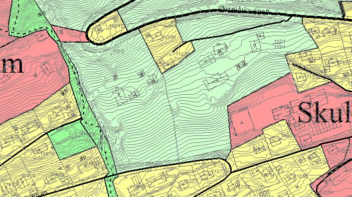 12. Ny sone som er bandlagt for evt framtidig stolheis frå sentrum og nye nedfartsløyper frå Primhova til Ål sentrum/hallingdal feriepark vert teikna inn. Bandlegginga gjeld for 4 år.