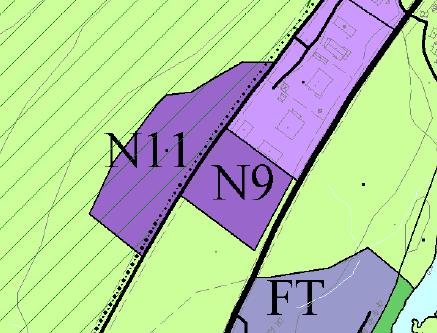 N6 Evjen Området er utvida mot aust, jf pågåande reguleringsplanarbeid.