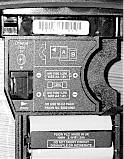 Hvis du har nyeste utgave merket med 2MB RAM i forkant av håndterminalen så skal denne åpnes bak.