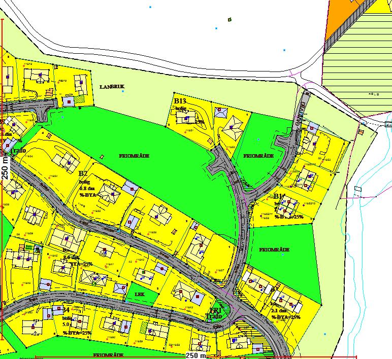 Viubråtavegen er privat veg. Grunneierne til adkomstvegen er negative til opprusting av vegen til boligformål for Viubråtan.