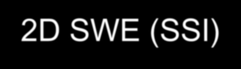 Meta anlysis of biopsy proven liver fibrosis with 2D SWE (SSI) 2D-SWE and liver biopsy was available in 1134 patients from 13 sites + transient elastography (TE) in 665 patients.