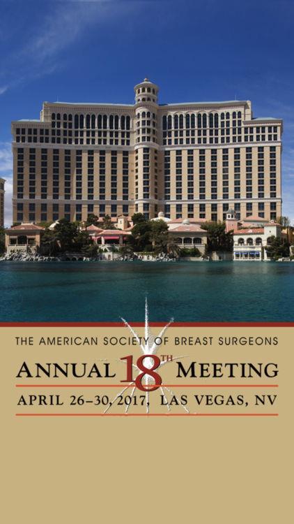 Reiserapport fra ASBrS i Las vegas 26.4-30.4.17 Med et reisestipend fra NFBE fikk jeg muligheten til å delta på det 18. årlige møtet til American society of breast surgeons (ASBrs).