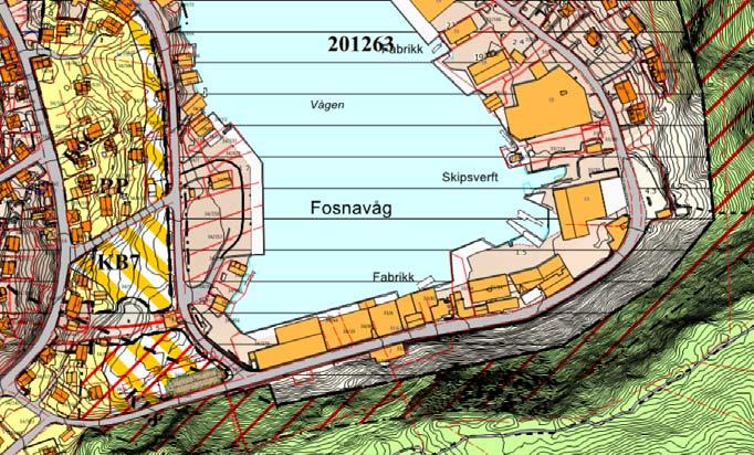 sin arealdel 2014-2025 (plan ID 201250) Planområdet er i vist som regulert i