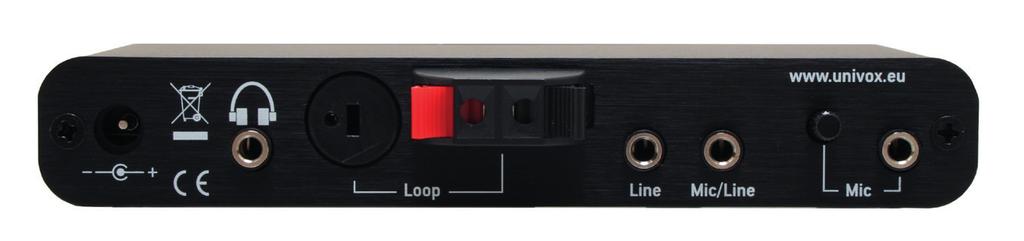 Switchat nettaggregat høretelefoner Rumslinga TV/ teleslyngepute TV/Stereo Stereo/ stoffslynge mikrofon Mikrofon Mikrofonfølsomhet koble til CLS-1 til din TV og/eller annen lydkilde CLS-1 har to stk