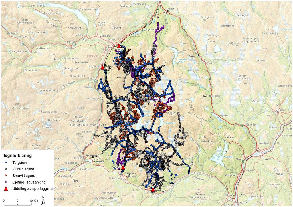 Stor aktivitet i fjellet om