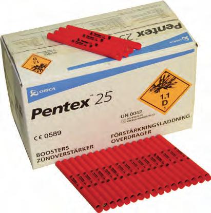 Pentex 25F og 25 Varenummer Dim mm
