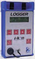 Logger i-kon Logger brukes under oppkoblingen for å tildele de individuelle forsinkertidene og utføre testfunksjoner.