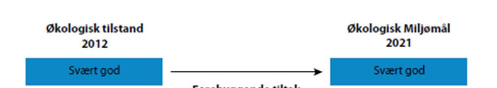 Side 5 av 8 Det generelle målet er å nå, eller opprettholde god miljøtilstand i tråd med gitte kriterier.