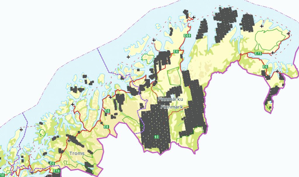 5 Utenlandske gruveselskap har leiteretter på 25% av Finnmarks areal Hva blir virkninga på natur- og kulturarv og