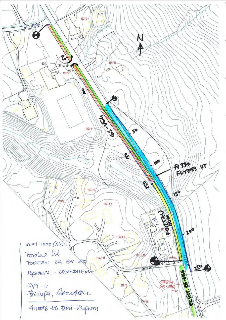 18 (35) E6 BIRI - VINGROM - KOMMUNEDELPLAN. EN TRAFIKKSIKKERHETSMESSIG VURDERING AV FV.