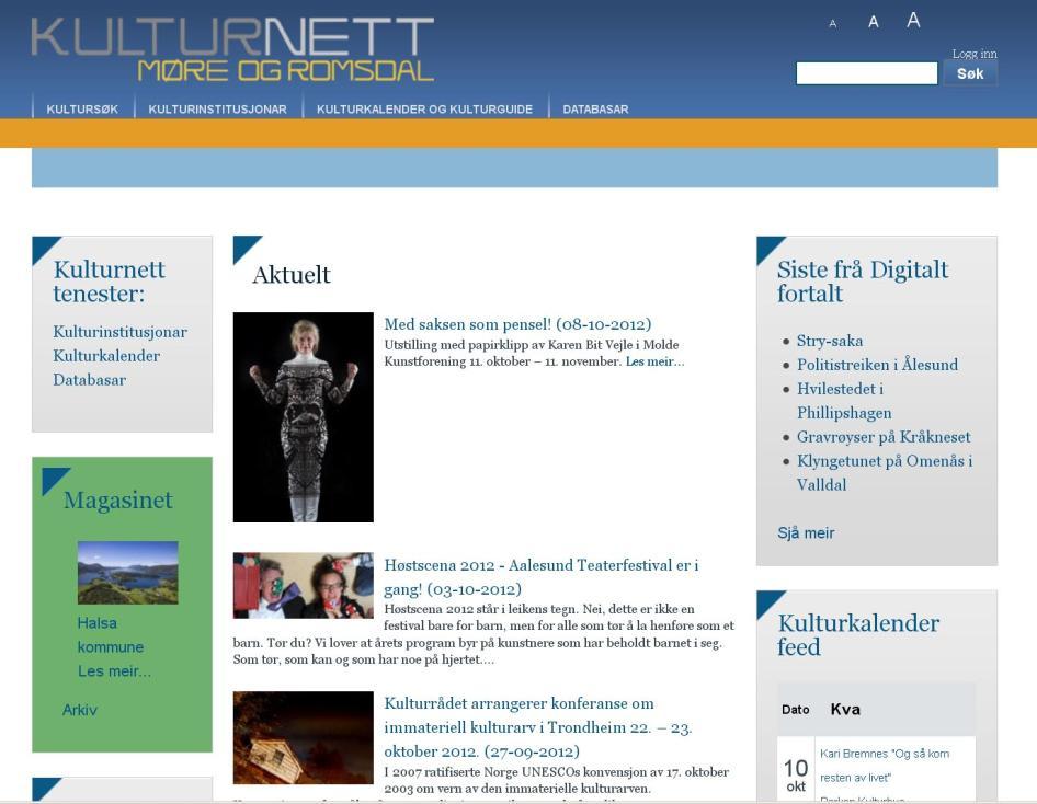Kulturnett Møre og Romsdal er ein viktig portal for å søke i kjelder SEDAK har digitalisert. 6.