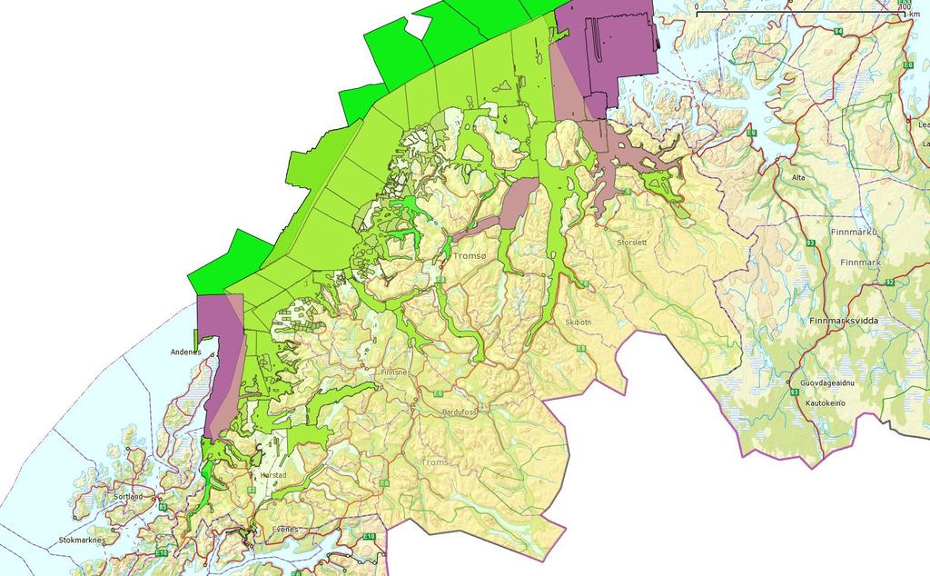 Planlegging Troms 2015 Målte