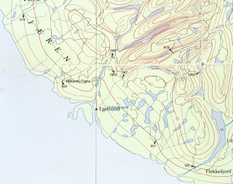 3.1 Hydrologi 3. Beregningsforutsetninger Nedbørfelt: 2.49 km 2 LRV: 152.02 HRV: 158.20 Areal ved HRV: 0.430 km 2 Magasinkurve: 152.02 0.0 mill m 3 158.20 2.47 (midlere areal 0.40 km 2 ) 159.20 2.92 (midlere areal 0.