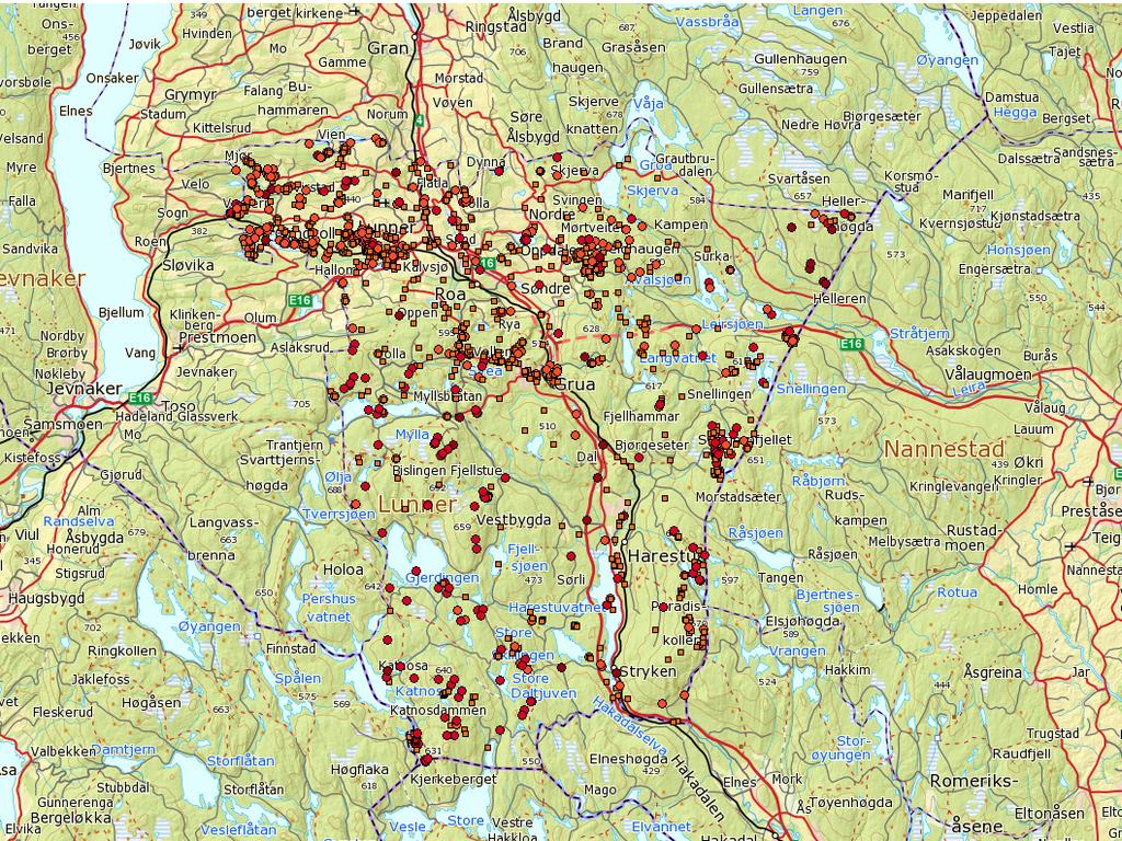 Rødlistearter fra