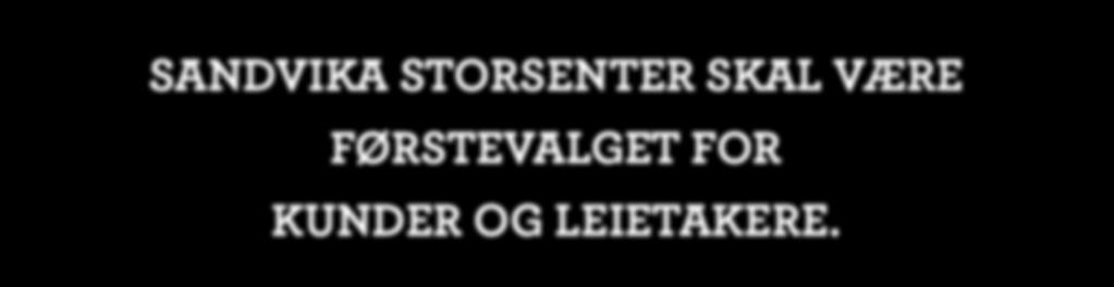 VÆRE FØRSTEVALGET