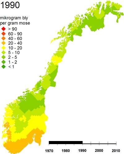 animasjon 5) Krom i mose, animasjon 6) Kvikksølv i mose, animasjon