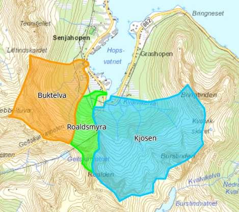 Side 4 av 7 TILTAK FOR FJERNING AV IS PÅ HAVNEBASSENG Berg kommune har et ønske om å stanse elvevannet fra Kjoselva og Kvalvikselva fra å renne inn i havnebassenget, da de håper dette kan motvirke