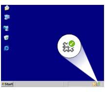 1 HP Digital Imaging Monitor-ikon HP Løsningssenter vises. 2. I HP Løsningssenter klikker du på Innstillinger, peker på Utskriftsinnstillinger og klikker på Skriverinnstillinger. 3.