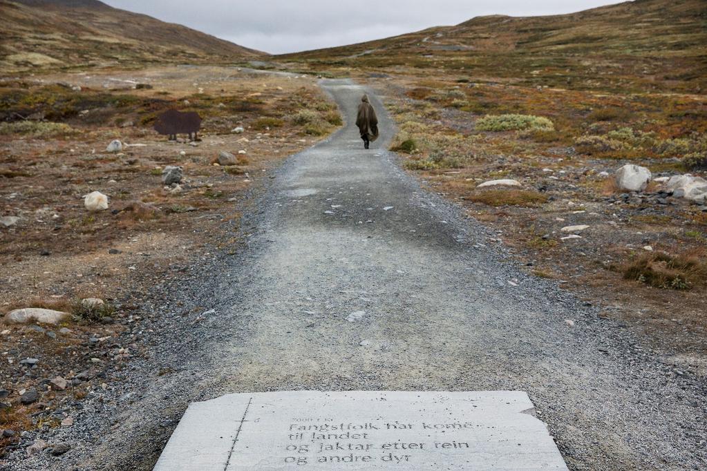 Mal for enkel besøksstrategi Viewpoint Snøhetta, Hjerkinn Foto: Glen Musk [Besøksforvaltning og implementering av ny merkevare henger nøye sammen.