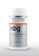 Formuleringen av beta-glukan som brukes i kosttilskuddspruduktet kalles NBG som er en forkortelse for Norsk Beta Glukan. Kosttilskuddet som inneholder NBG markedsføres under merkenavnet Immutol.